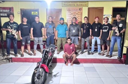 Resmob Polresta Mamuju Tangkap Pelaku Jambret dan Curanmor