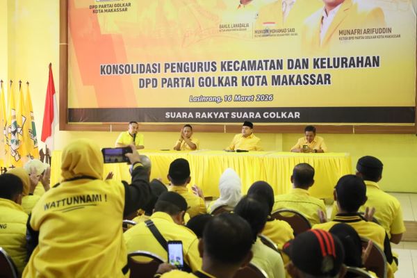 Appi Konsolidasi Kader Golkar Makassar, Siapkan Mesin Partai Menuju Pemilu 2029