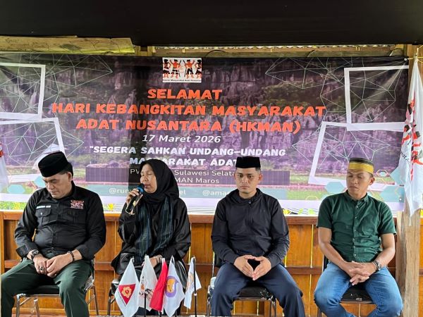 Peringatan Hari Kebangkitan 2026, AMAN Sulsel Desak Pengesahan UU Masyarakat Adat