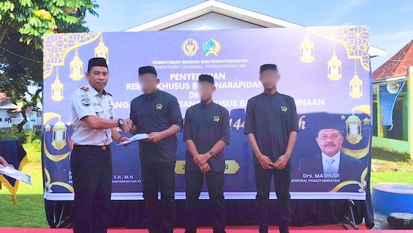 150 Narapidana Lapas Maros Terima Remisi Khusus Idulfitri 1447 H