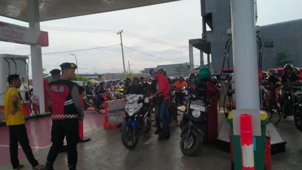 Jaga Kondusifitas Pasca Lebaran, Polres Jeneponto Patroli Keliling di Sejumlah Titik