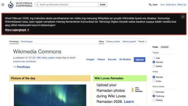 Kena Blokir karena Mirip Judi, Wikimedia Akhirnya Dibuka Kembali