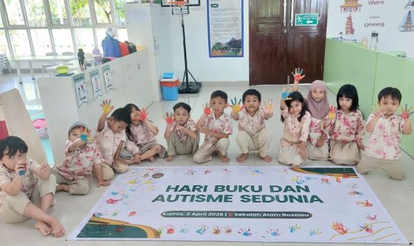 Sekolah Alam Bosowa Peringati Hari Peduli Autisme dan Hari Buku Sedunia 2026