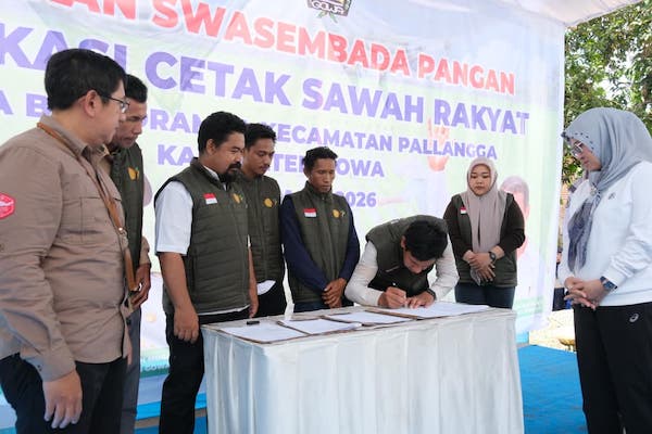Tancap Gas Produksi Padi, Gowa Bidik Lonjakan Produksi Hingga 3.000 Ton