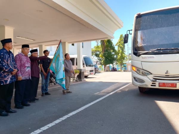 Wabup Bantaeng Lepas Kafilah MTQ XXXIV Tingkat Provinsi Sulsel