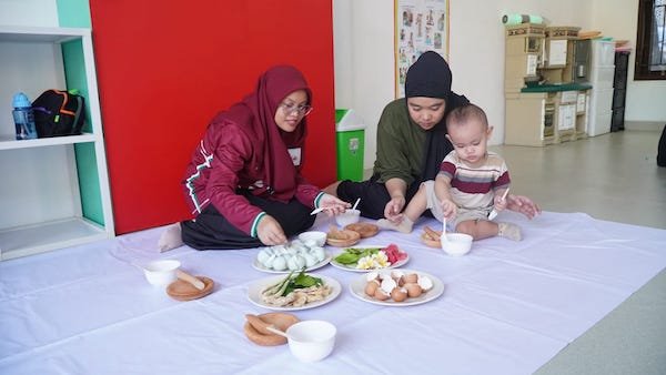 Antusias Tinggi, Sensory Play Sekolah Alam Bosowa Jadi Ruang Eksplorasi Anak Usia Dini