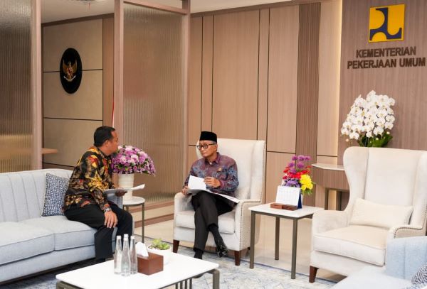 Gubernur Sulsel Usulkan Proyek Stadion Sudiang dan Jembatan Barombong ke Menteri PU