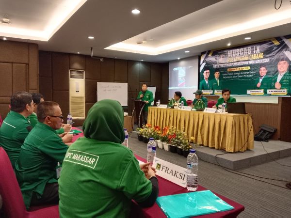 Muscab PPP Makassar, Akbar: Jangan Jadi Penonton Kawal Kepentingan Rakyat