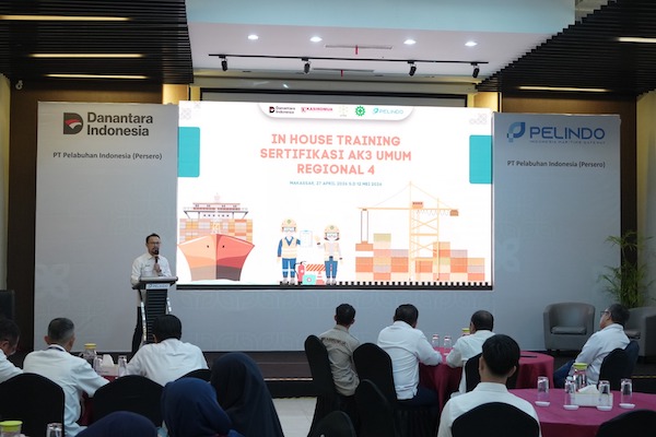 Pelindo Regional 4 Gelar Pelatihan dan Sertifikasi Ahli K3 Umum