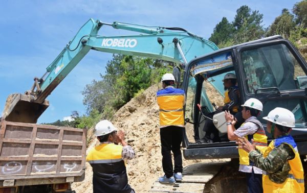 Groundbreaking Jalan Sabbang–Tallang–Sae Dimulai, Akses Menuju Seko Terus Dikebut