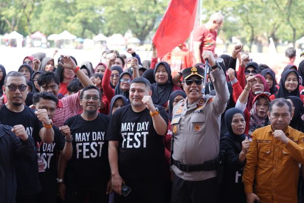May Day 2026, Buruh Makassar Sampaikan Langsung Aspirasi ke OPD