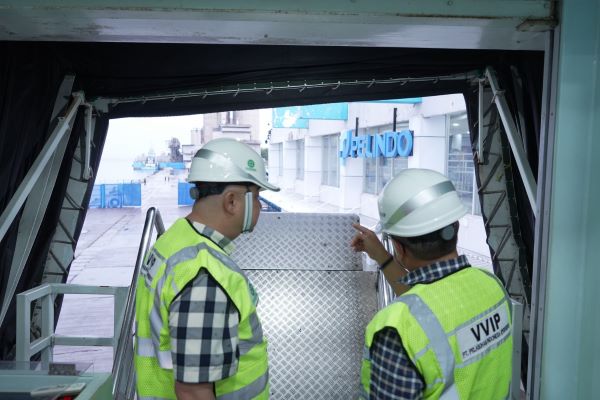 Kunjungan Dirut Pelindo di Makassar, Tekankan HSSE dan Sinergi
