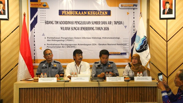 Pemprov Sulsel Sinkronkan Pengelolaan Air Jeneberang, Fokus Data dan Kolaborasi Lintas Sektor