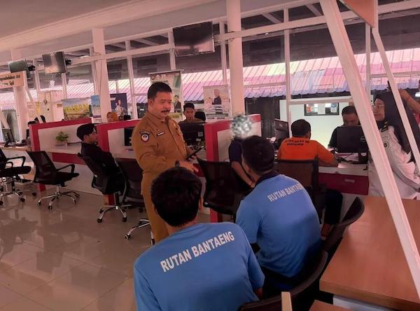 Pastikan Sistem Adminitrasi Kependudukan Nasional, Rutan Bantaeng Ajak Dukcapil Pemadanan Data