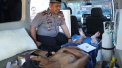 Respon Cepat Kapolres Jeneponto, Bantu Operasi Patah Tulang Warga Rumbia Hingga Pulih