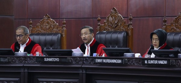 MK Tolak Gugatan Caleg Independen untuk DPR, Jalur Partai Tetap Wajib