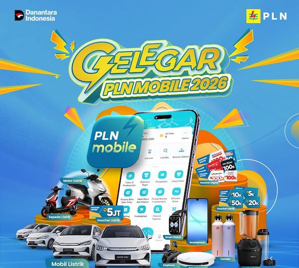 Cukup Transaksi di PLN Mobile, Pelangggan Berkesempatan Raih Hadiah
