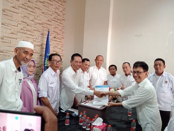 Suwardi Tahir Resmi Daftar Calon Ketua PWI Sulsel