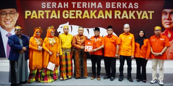 Partai Gerakan Rakyat Sulsel Resmi Serahkan Dokumen Administratif ke DPP