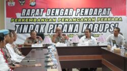 Kapolda Sulbar RDP Penanganan Perkara Korupsi Bersama KPK