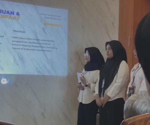 Dukung Peningkatan Kualitas Kerja, Peserta Magang Kemenaker Hadirkan Inovasi di Rutan Bantaeng