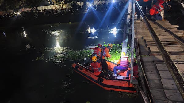Usai Pesta Miras, 4 Pria Lompat ke Kanal Pampang Satu Belum Ditemukan