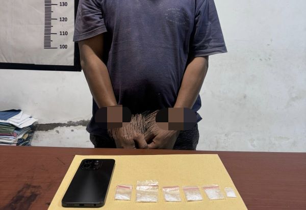 Polisi Tangkap Pria Paruh Baya di Jeneponto, Amankan Enam Paket Sabu