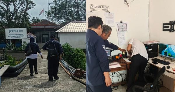Distrik Navigasi Verifikasi Lapangan Stasiun Radio Boom Baru Tanjung Buyut