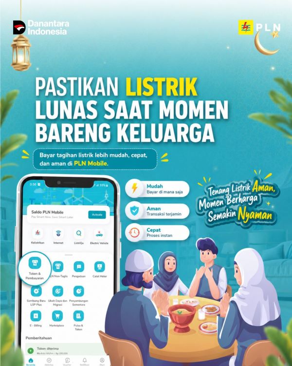Bayar Tagihan Listrik Tepat Waktu Lewat PLN Mobile demi Kenyamanan Momen Keluarga