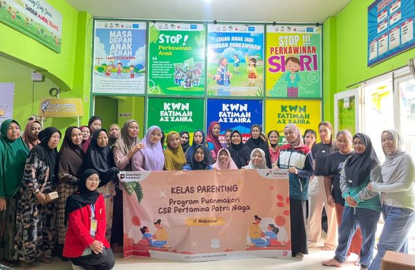 Pertamina Sulawesi Perkuat Peran Keluarga Lewat Parenting Class untuk Perlindungan Perempuan dan Anak