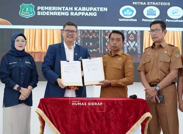 Pemkab Sidrap Teken MoU dengan Politeknik Nusantara Makassar, Siapkan Beasiswa untuk Mahasiswa