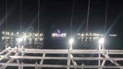 Unik dan Meriah, Nelayan Desa Pasa'bu Mamuju Gelar Takbiran di Atas Laut