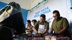 Tebar Semangat Berbagi dan Kepedulian, Pelindo Jasa Maritim Salurkan Kurban di Momen Iduladha