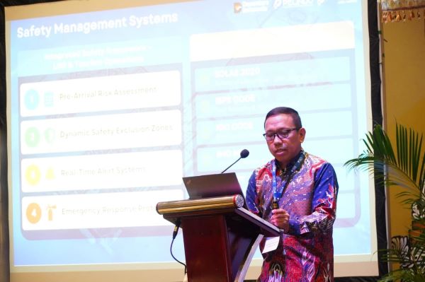 Pelindo Jasa Maritim Kenalkan Model Integrasi dan Pariwisata Maritim di Forum LNG Internasional