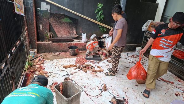 PKS Makassar Tebar Daging Kurban, Andi Hadi: Wujud Pelayanan Sosial Kader
