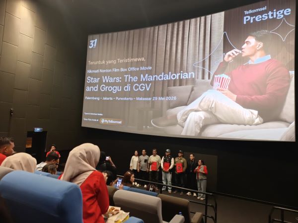 Telkomsel Gelar Nobar Eksklusif Star Wars bagi Pelanggan Prestige di Makassar