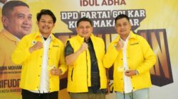 Edy Muharezky dan Rayhan Yusuf Resmi Bergabung, Golkar Makassar Perkuat Barisan Gen Z