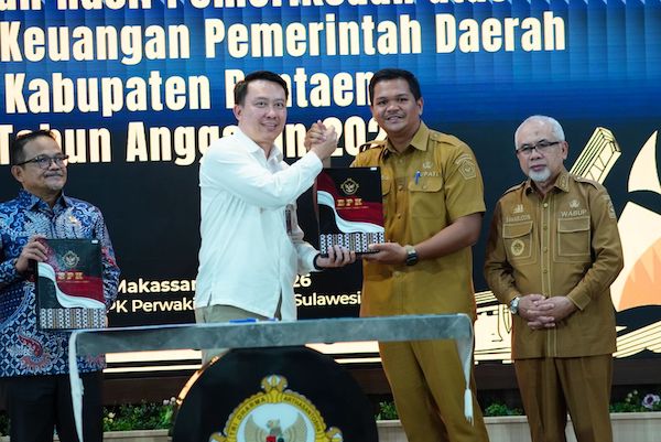 Pemkab Bantaeng Raih Opini WTP ke-11 Kalinya secara Beruntun