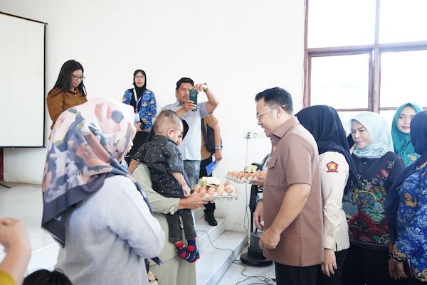 Wabup Gowa Gunakan Dana Pribadi Tekan Angka Stunting di Bajeng