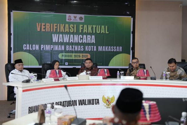 Seleksi Baznas Makassar Mengerucut ke 10 Nama, Appi Tekankan Transparansi