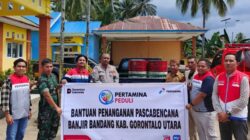 Pertamina Sulawesi Salurkan Bantuan BBM Pascabencana di Gorontalo Utara