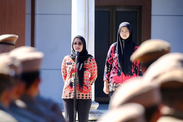 Husniah Perintahkan Satpol PP Gowa Perangi Narkoba dan Geng Motor