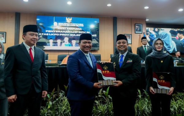 Pemprov Sulsel Raih Opini WTP dari BPK Lima Kali Berturut-Turut