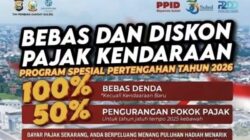 Pemprov Sulsel Hapus Denda Pajak Kendaraan dan Diskon Pokok hingga 50 Persen