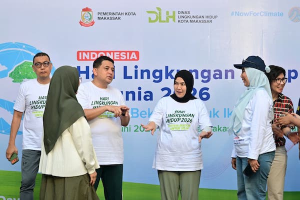 HLH 2026 di Makassar, Aliyah Ajakan Warga Kurangi Plastik Sekali Pakai
