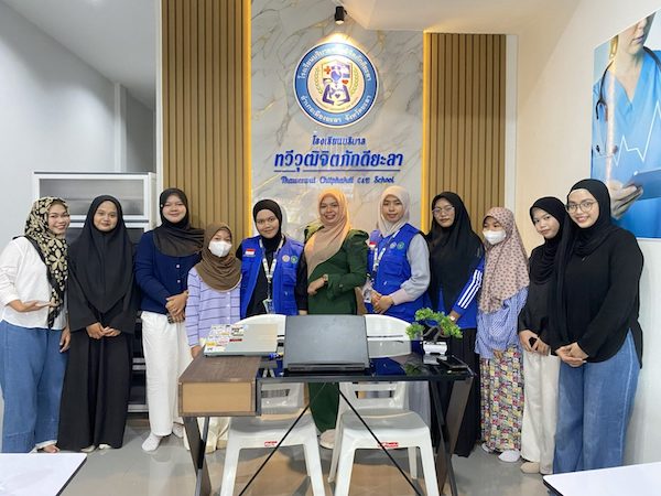 Mahasiswi Unismuh Makassar Bawa Konsep Ruang Belajar Sehat ke Sekolah Thailand