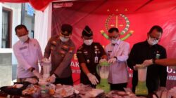 Kejari Mamuju Musnahkan 362 Gram Sabu dan Barang Bukti Perkara Inkrah