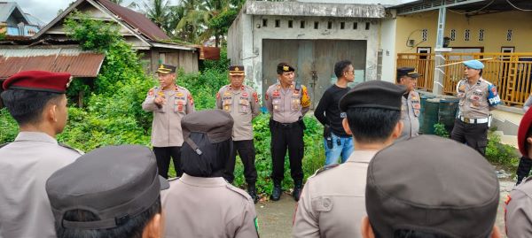 Amankan Eksekusi Pengadilan di Jalan Amana Gappa, Polres Sinjai Terjunkan Ratusan Personel