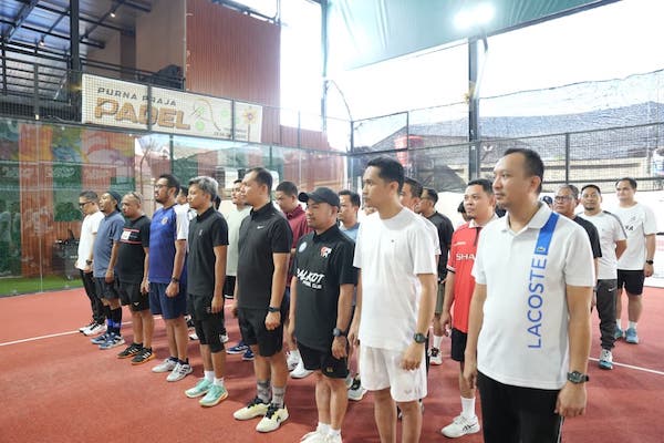 124 Alumni APDN-STPDN Hingga IPDN Ramaikan Turnamen Padel IKAPTK Sulsel