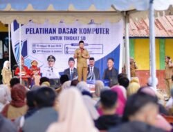 Cetak Generasi Melek Digital, Bupati Jeneponto Buka Pelatihan Komputer SD di Rumbia
